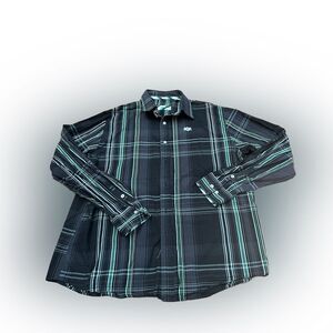 Pelle Pelle Plaid Button Up Shirt